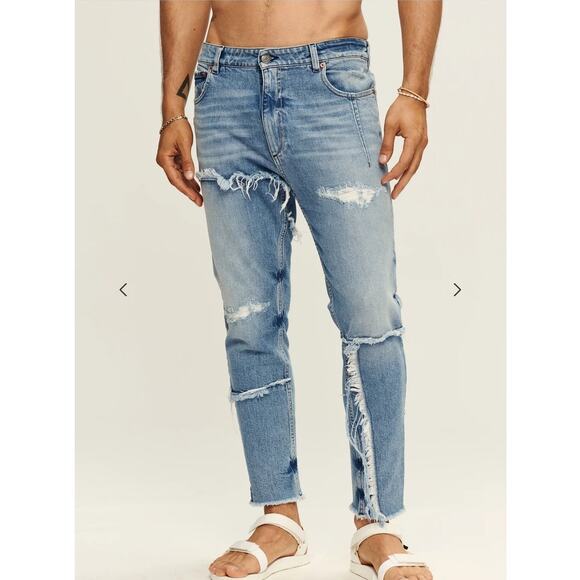 Ser O Ya Nate Skinny Made in Italy Jeans 34 x 30 - Picture 11 of 14